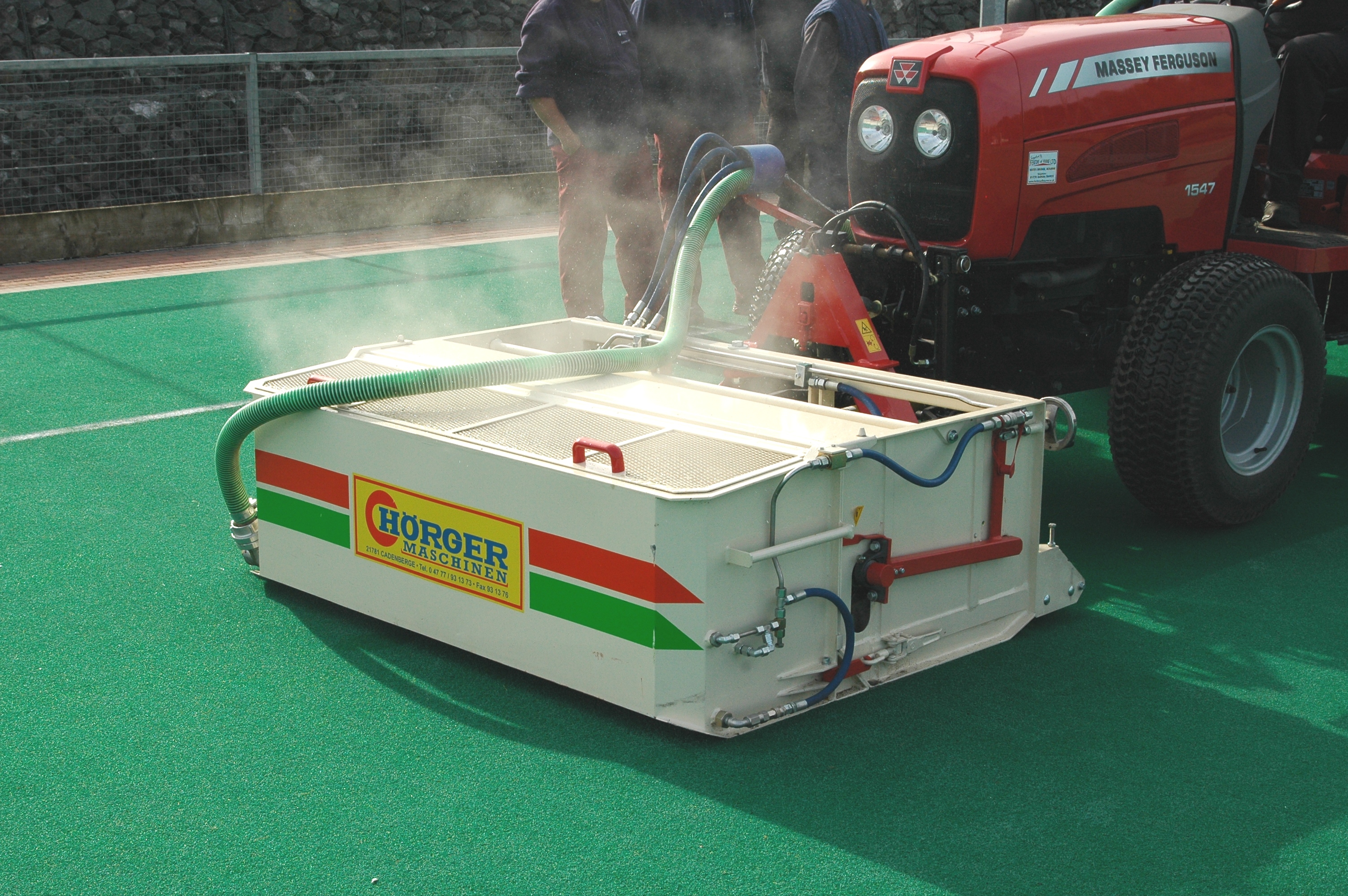 Water Based Hockey Pitch Cleaning