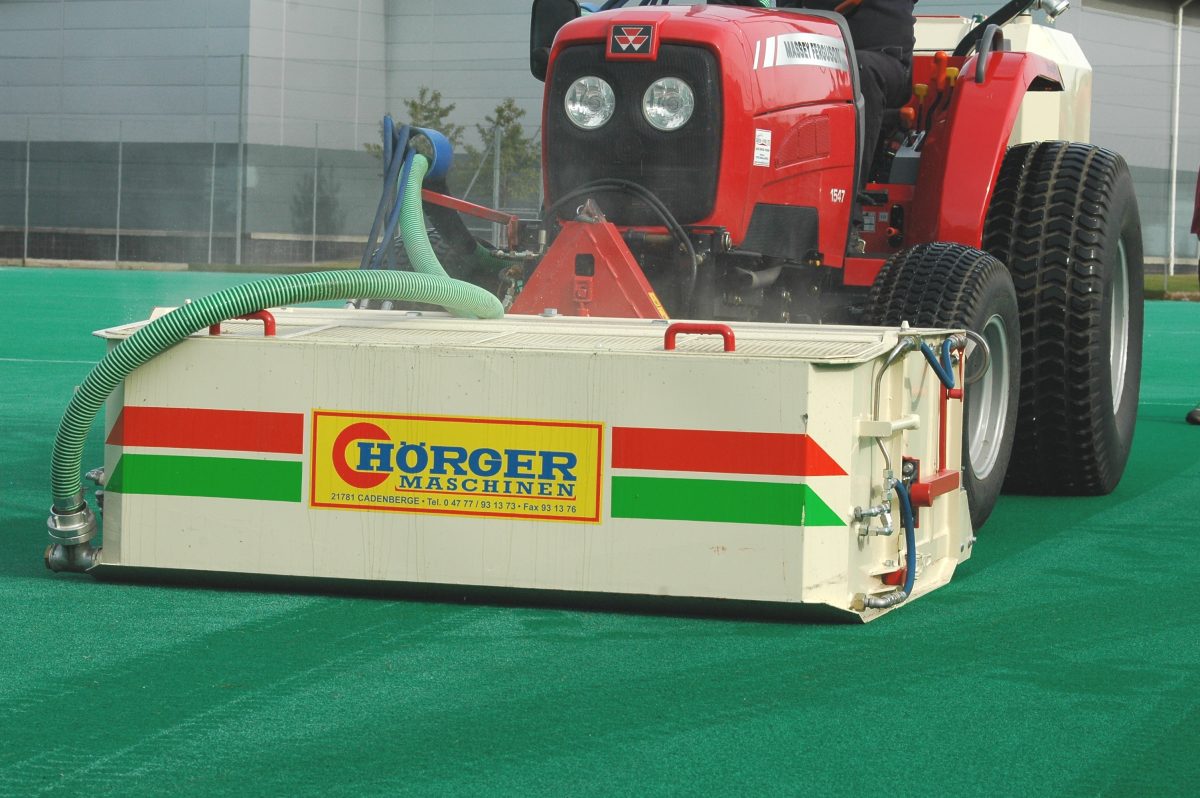 Hockey Pitch Cleaning Sweepfast